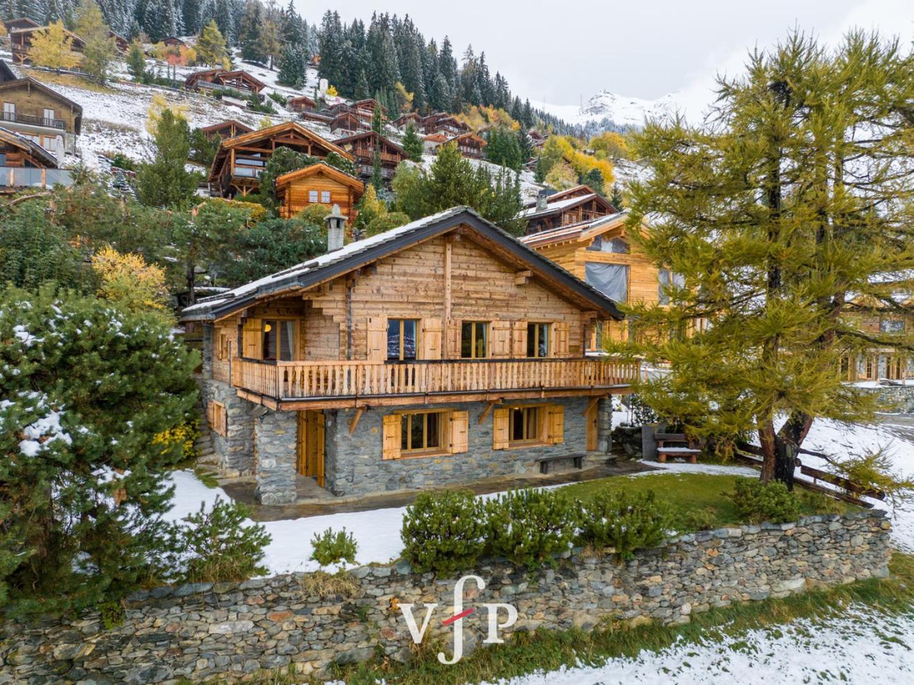 L'Alouvy Winter Dream Chalet For Family At Verbier Villa Exterior foto