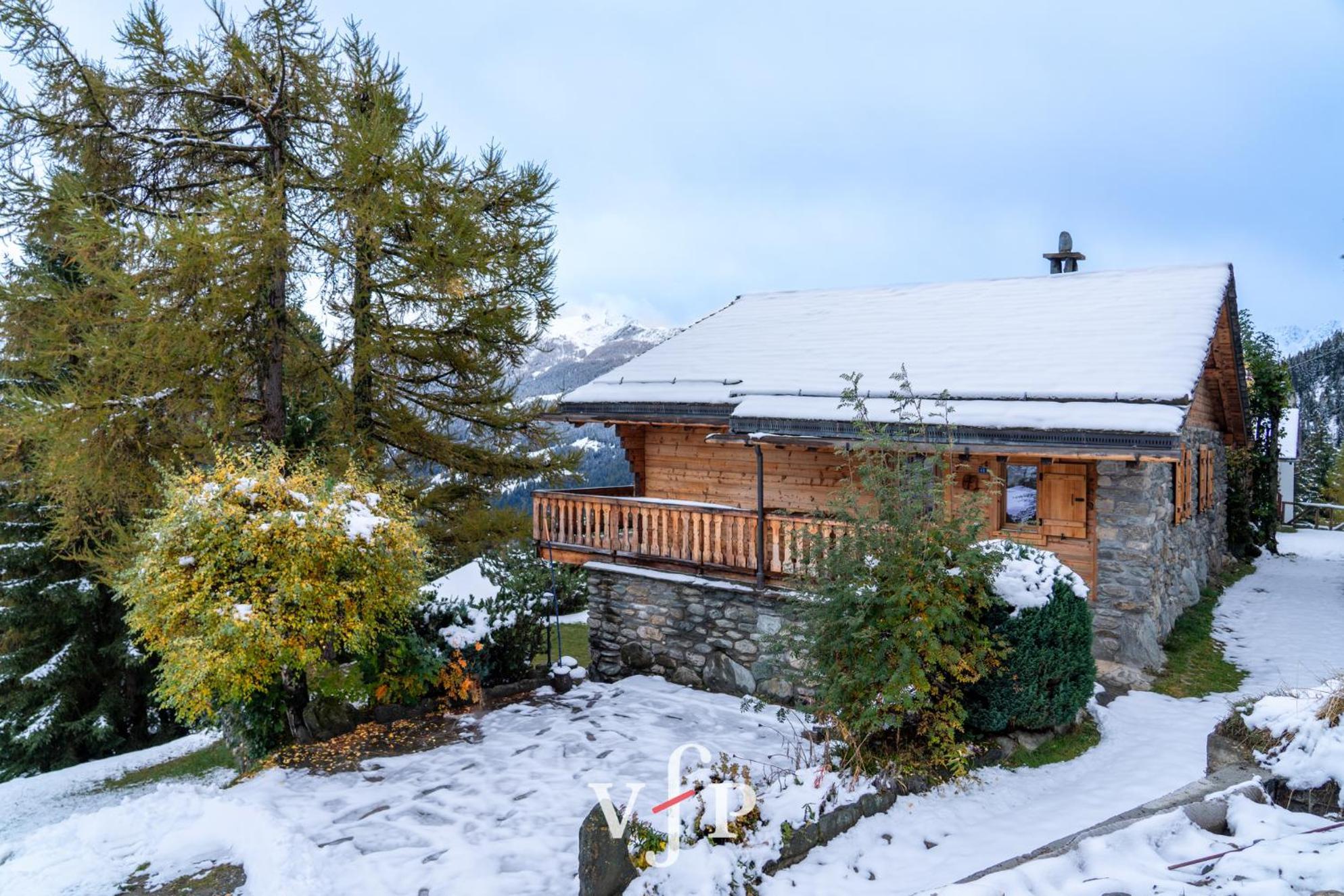 L'Alouvy Winter Dream Chalet For Family At Verbier Villa Exterior foto